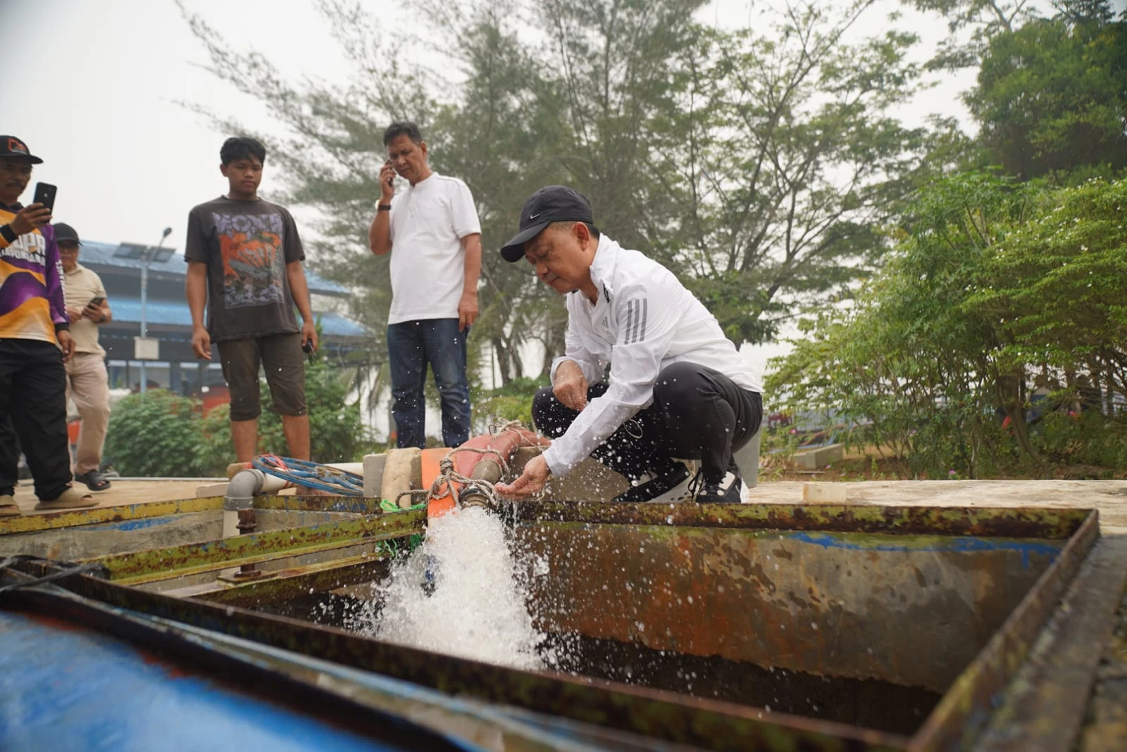Terus Upayakan Layanan Air Bersih di Tengah Kemarau Panjang